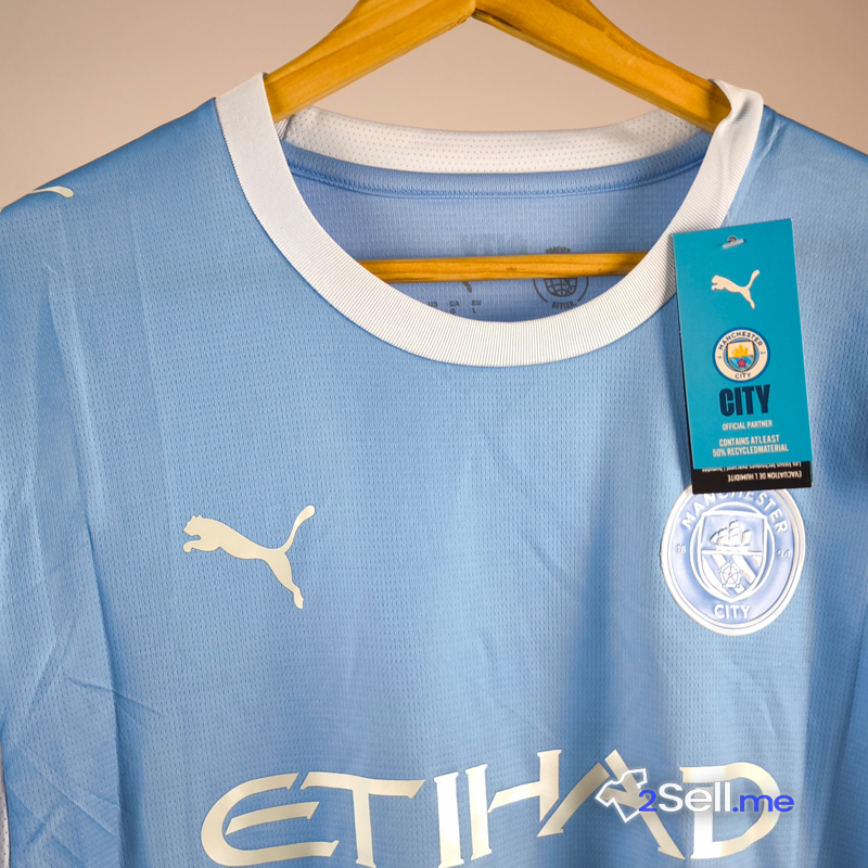 Prima Maglia Manchester City 26/27 Haaland (Versione Fan) - Taglia L - immagine 2
