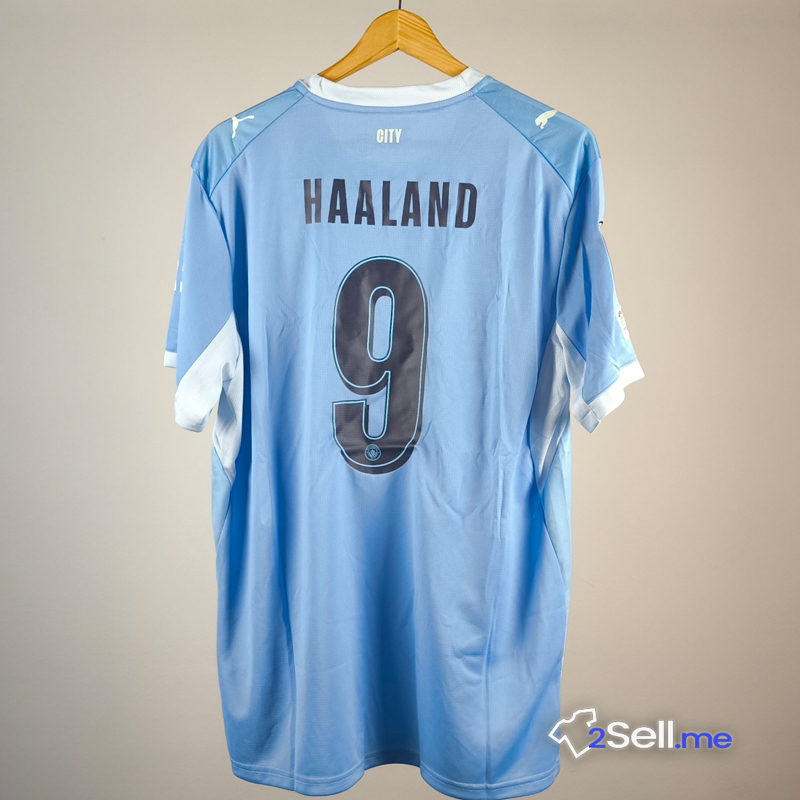 Prima Maglia Manchester City 26/27 Haaland (Versione Fan) - Taglia L - immagine 11