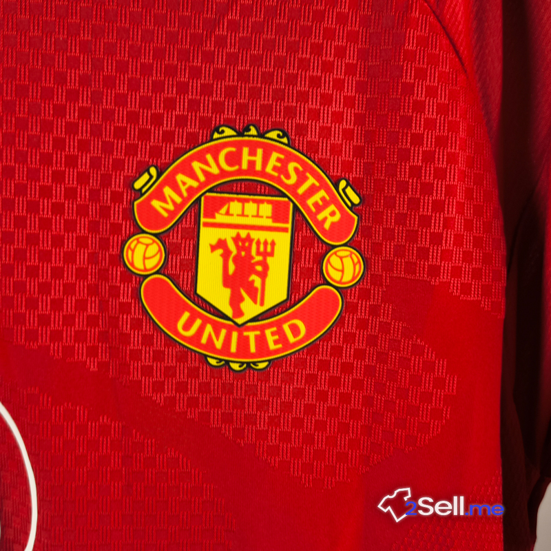 Prima Maglia Manchester United 26/27 Matheus Cunha (Versione Player) - Taglia L - immagine 3