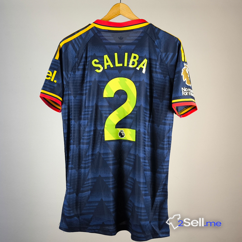 Seconda Maglia Arsenal 26/27 Saliba (Versione Player) - Taglia L - immagine 12