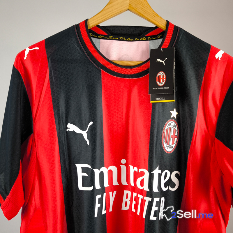 Prima Maglia AC Milan 26/27 Rabiot (Versione Player) - Taglia L - immagine 2