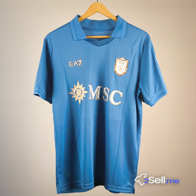 Prima Maglia SSC Napoli 26/27 De Bruyne (Versione Fan) - Taglia M