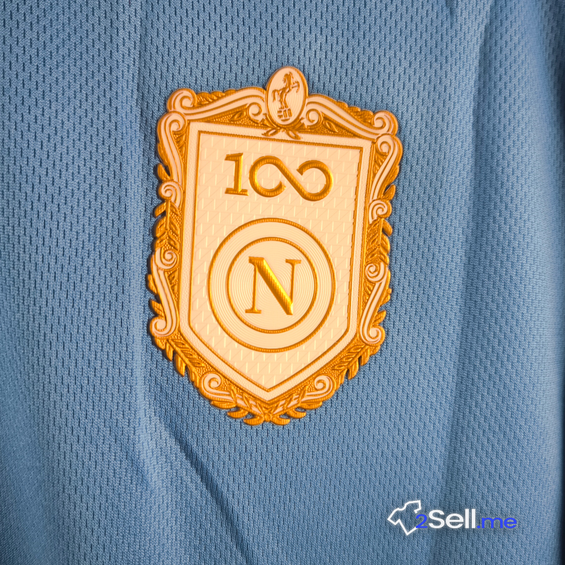 Prima Maglia SSC Napoli 26/27 De Bruyne (Versione Fan) - Taglia M - immagine 3
