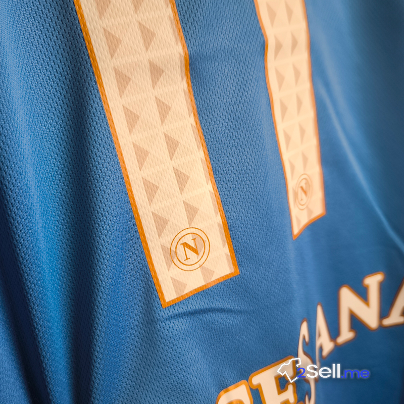 Prima Maglia SSC Napoli 26/27 De Bruyne (Versione Fan) - Taglia M - immagine 11
