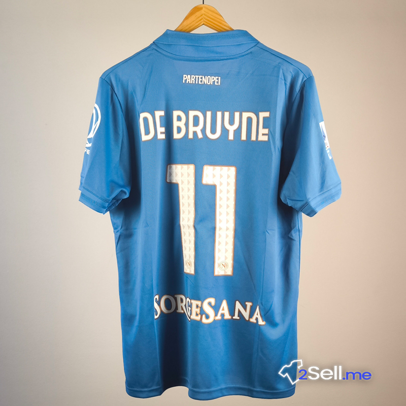 Prima Maglia SSC Napoli 26/27 De Bruyne (Versione Fan) - Taglia M - immagine 12