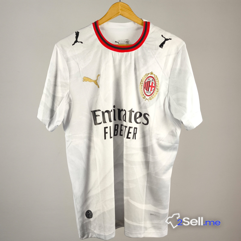 Seconda Maglia AC Milan 26/27 Diego Moreira (Versione Fan) - Taglia M