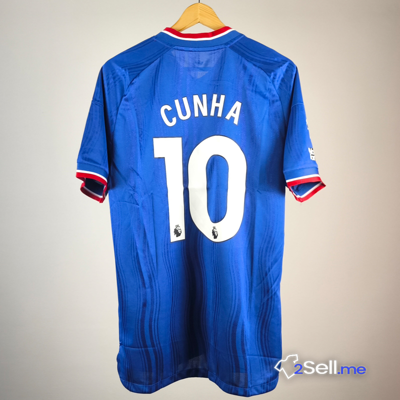 Seconda Maglia Manchester United 26/27 Matheus Cunha (Versione Player) - Taglia L - immagine 12