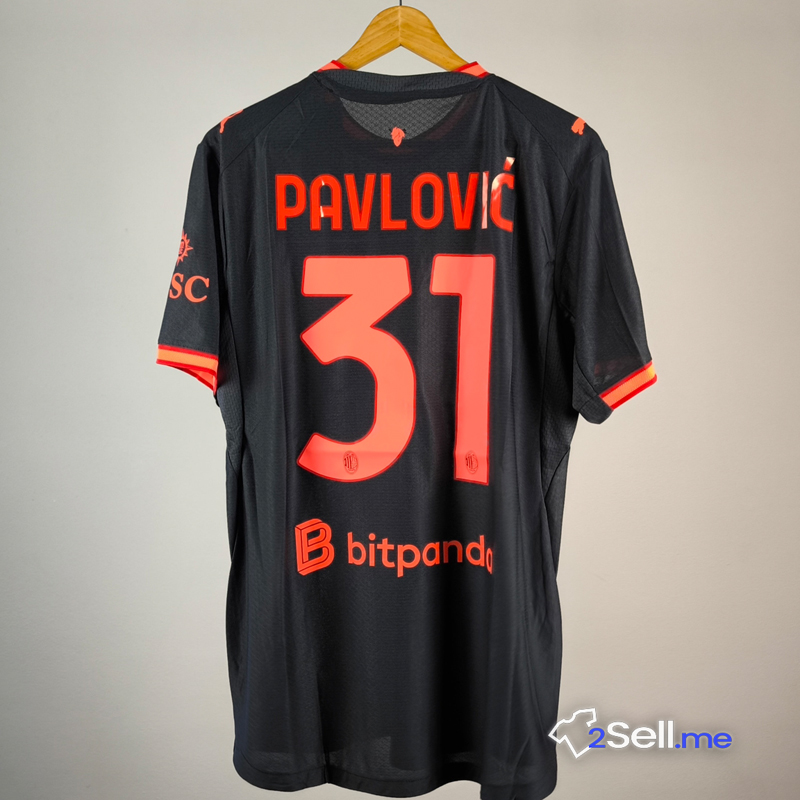 Terza Maglia AC Milan 26/27 Pavlovic (Versione Player) - Taglia L - immagine 12